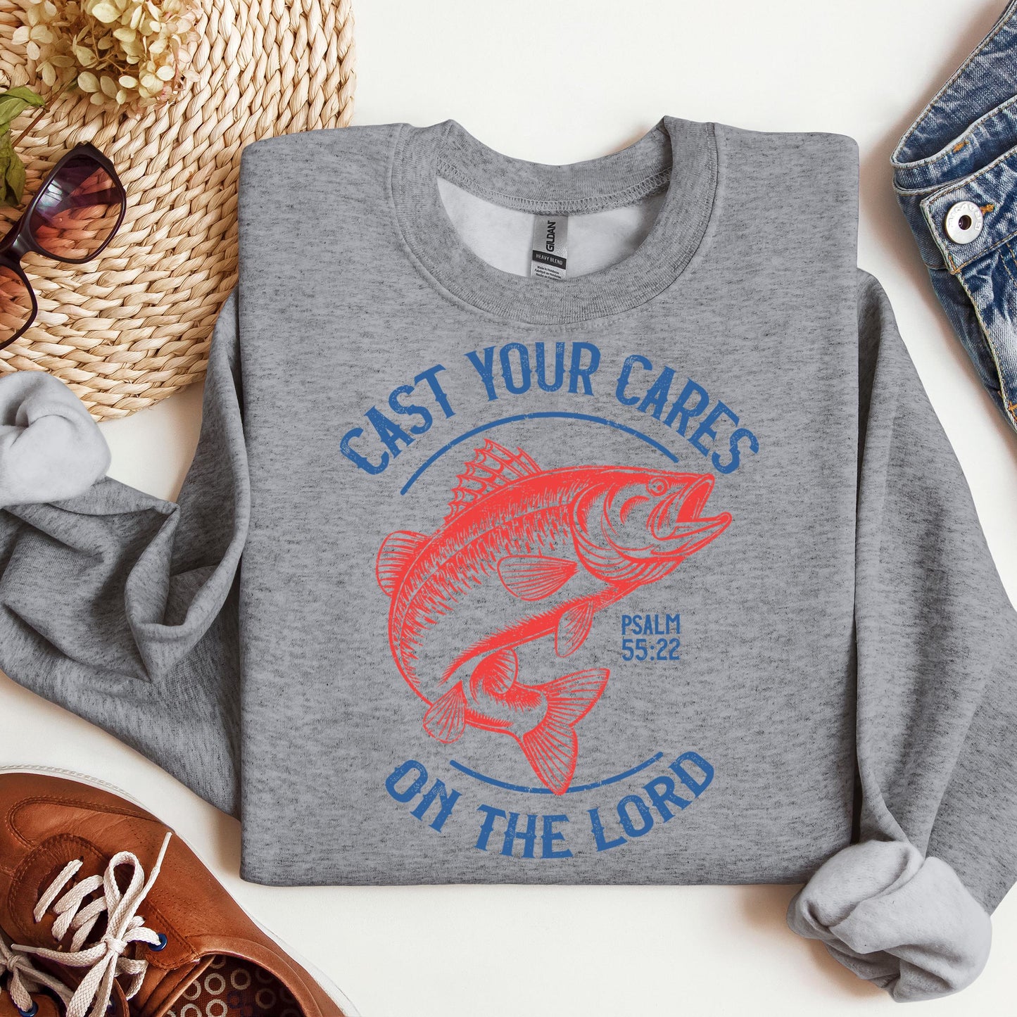 Cast Your Cares On The Lord Psalm 55.22 01