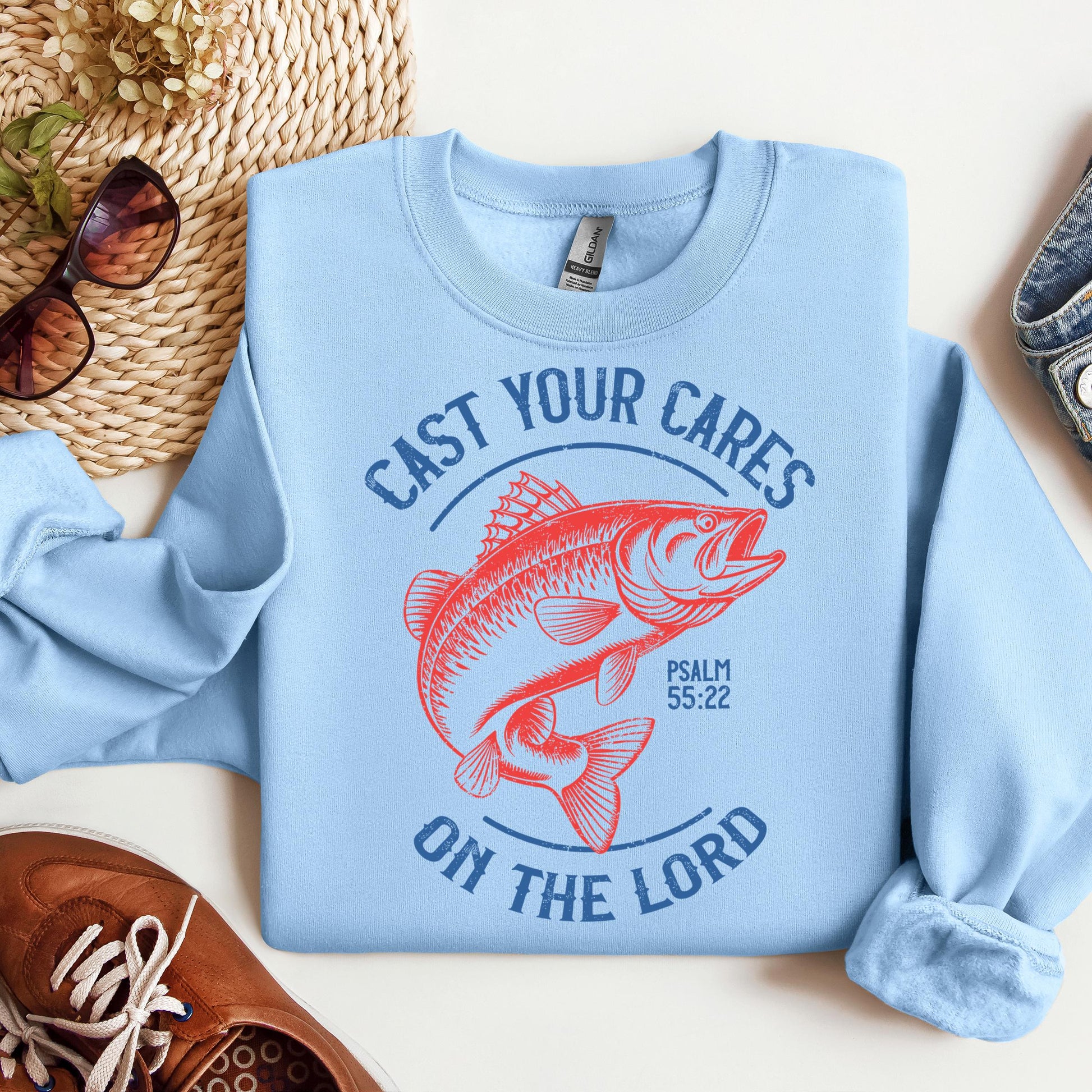 Cast Your Cares On The Lord Psalm 55.22 01