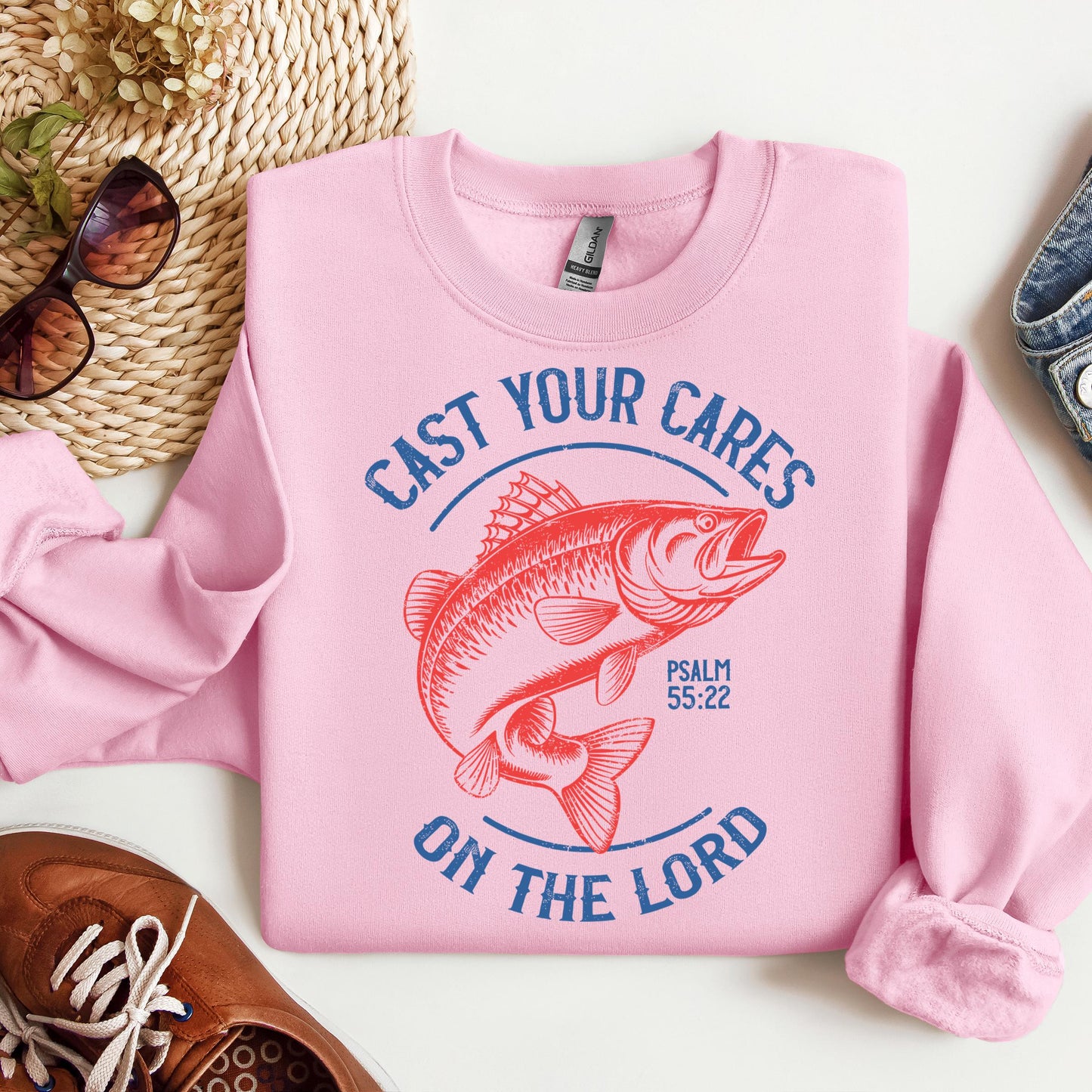 Cast Your Cares On The Lord Psalm 55.22 01