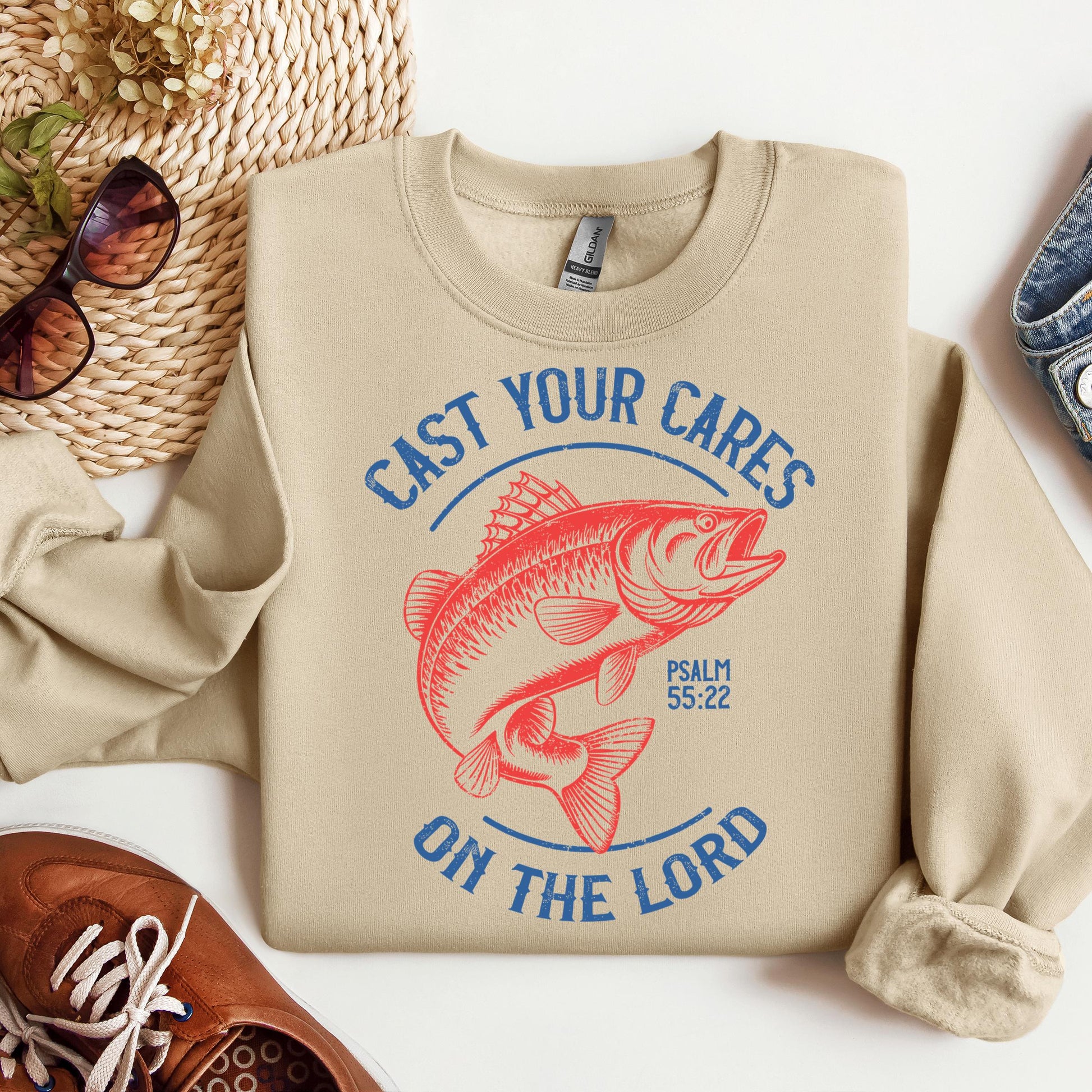 Cast Your Cares On The Lord Psalm 55.22 01