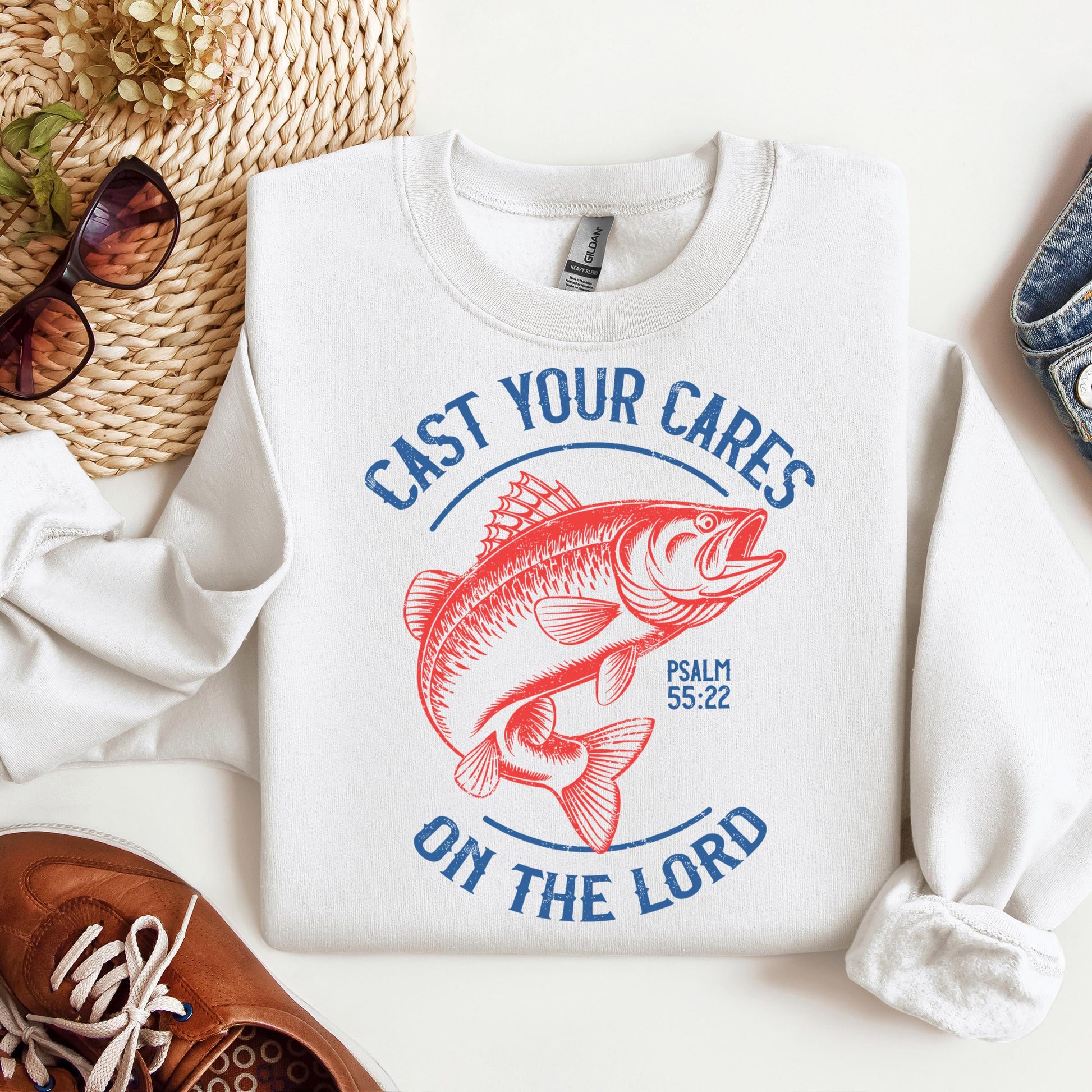 Cast Your Cares On The Lord Psalm 55.22 01