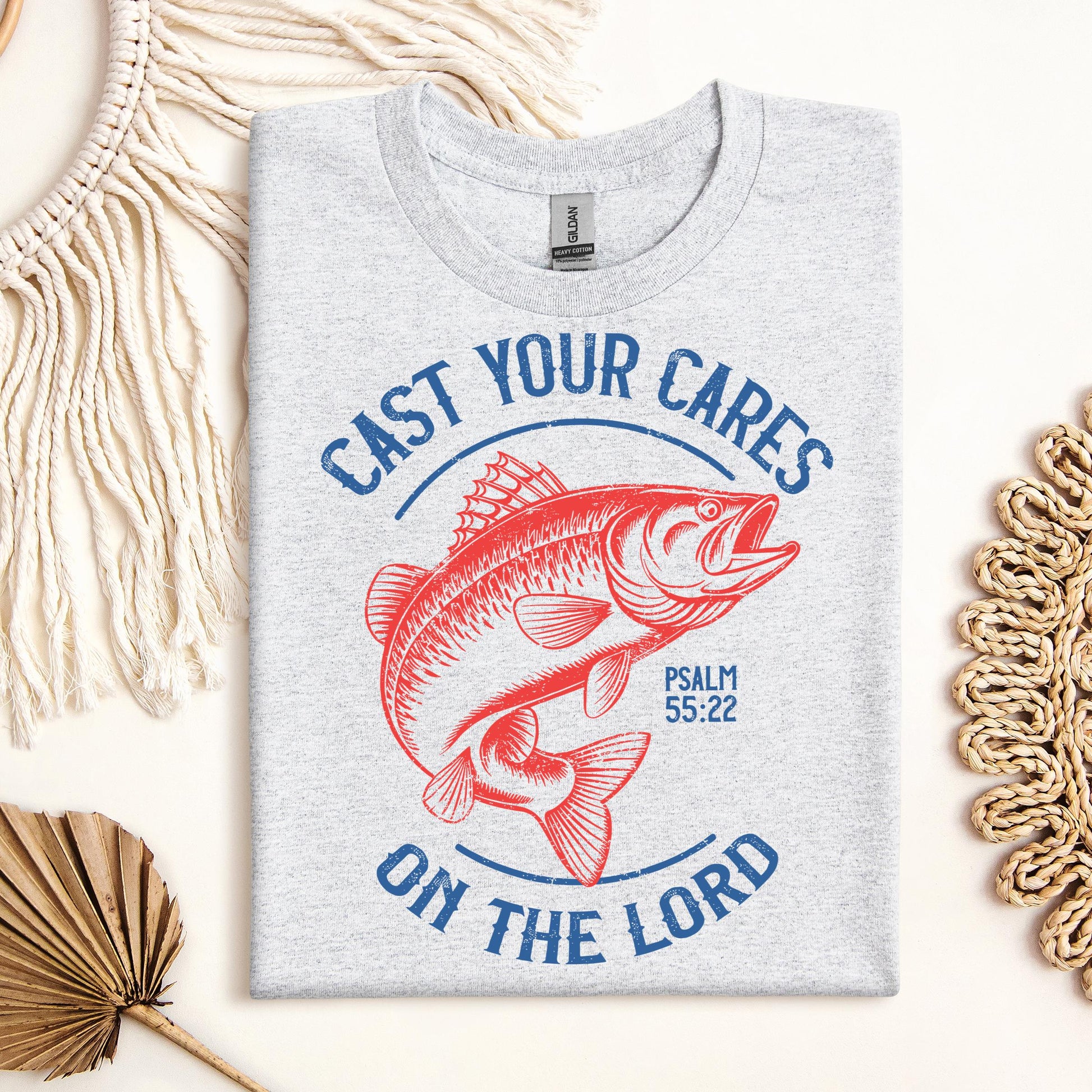 Cast Your Cares On The Lord Psalm 55.22 01
