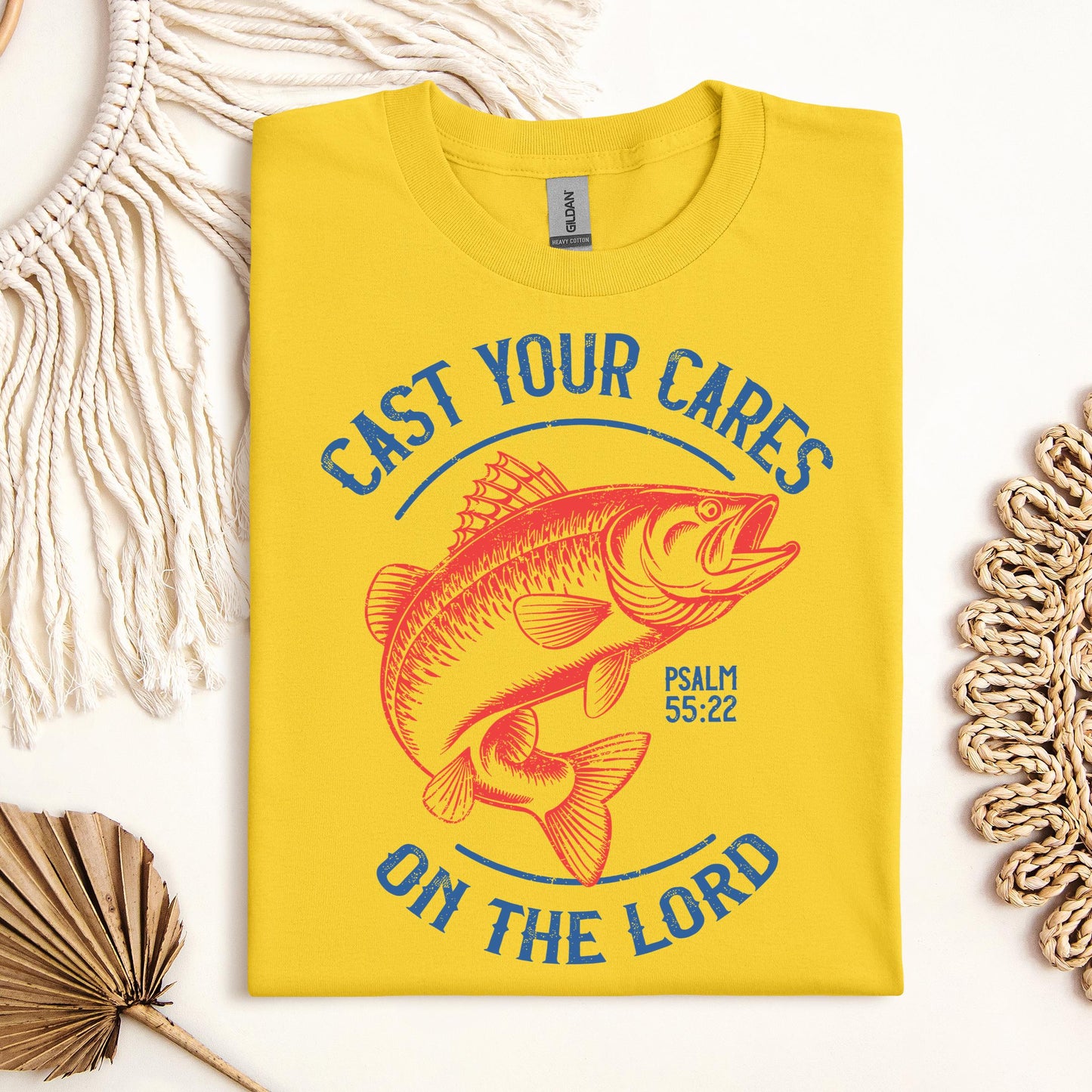 Cast Your Cares On The Lord Psalm 55.22 01