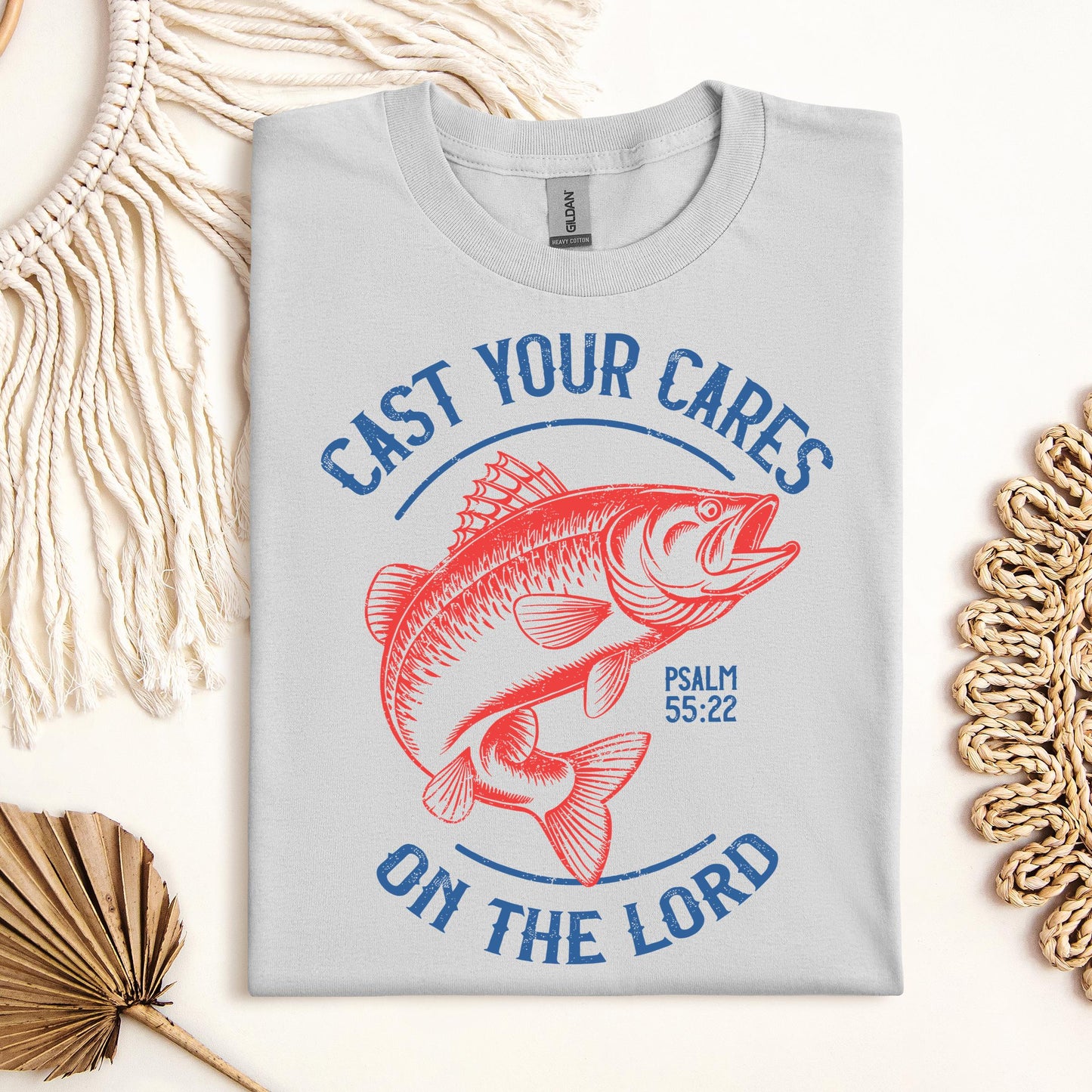 Cast Your Cares On The Lord Psalm 55.22 01