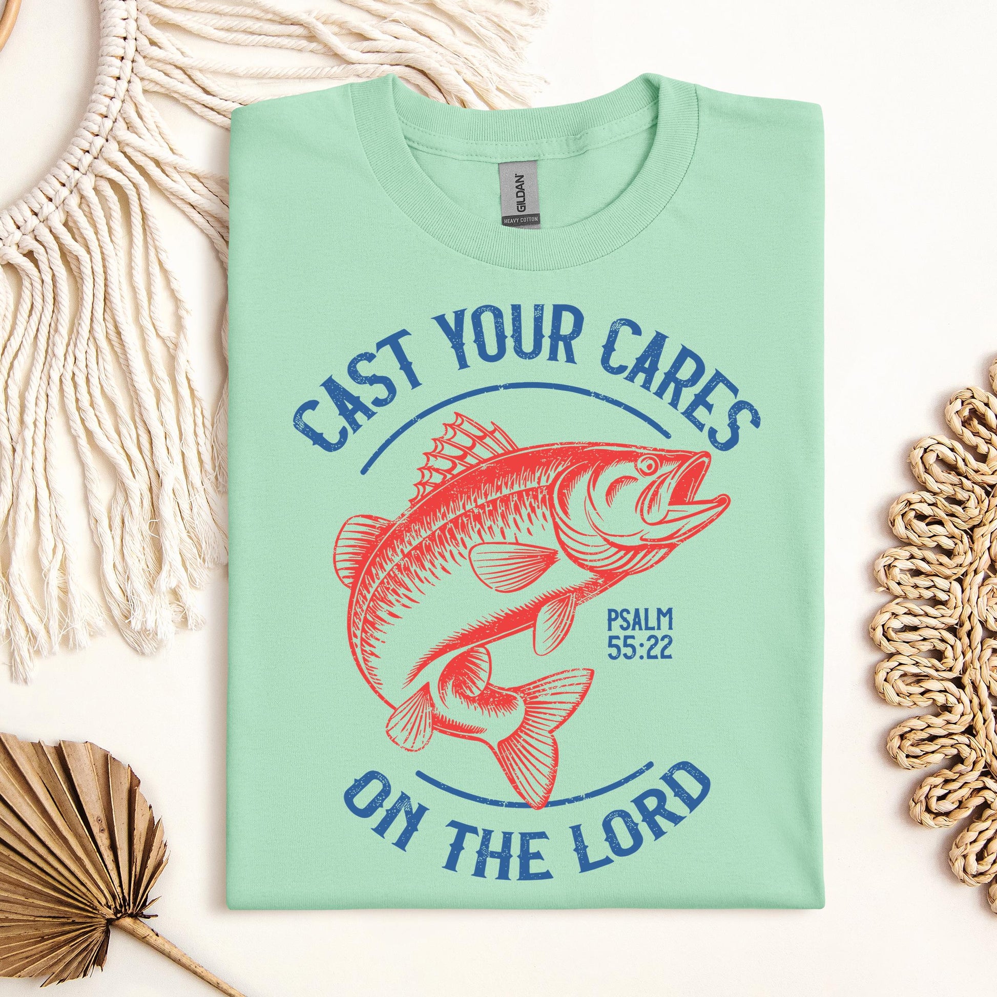 Cast Your Cares On The Lord Psalm 55.22 01