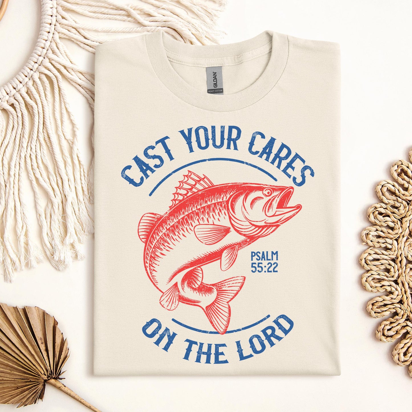 Cast Your Cares On The Lord Psalm 55.22 01
