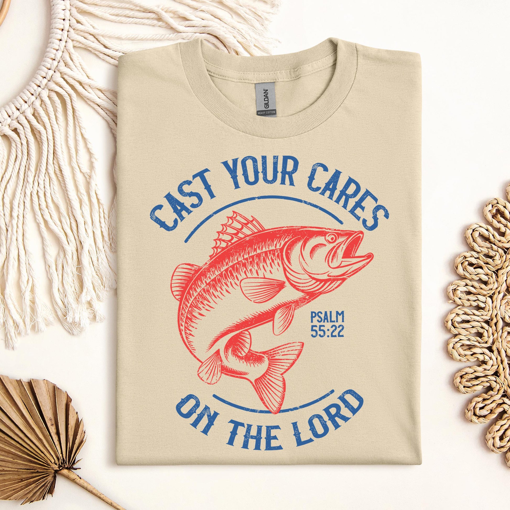 Cast Your Cares On The Lord Psalm 55.22 01