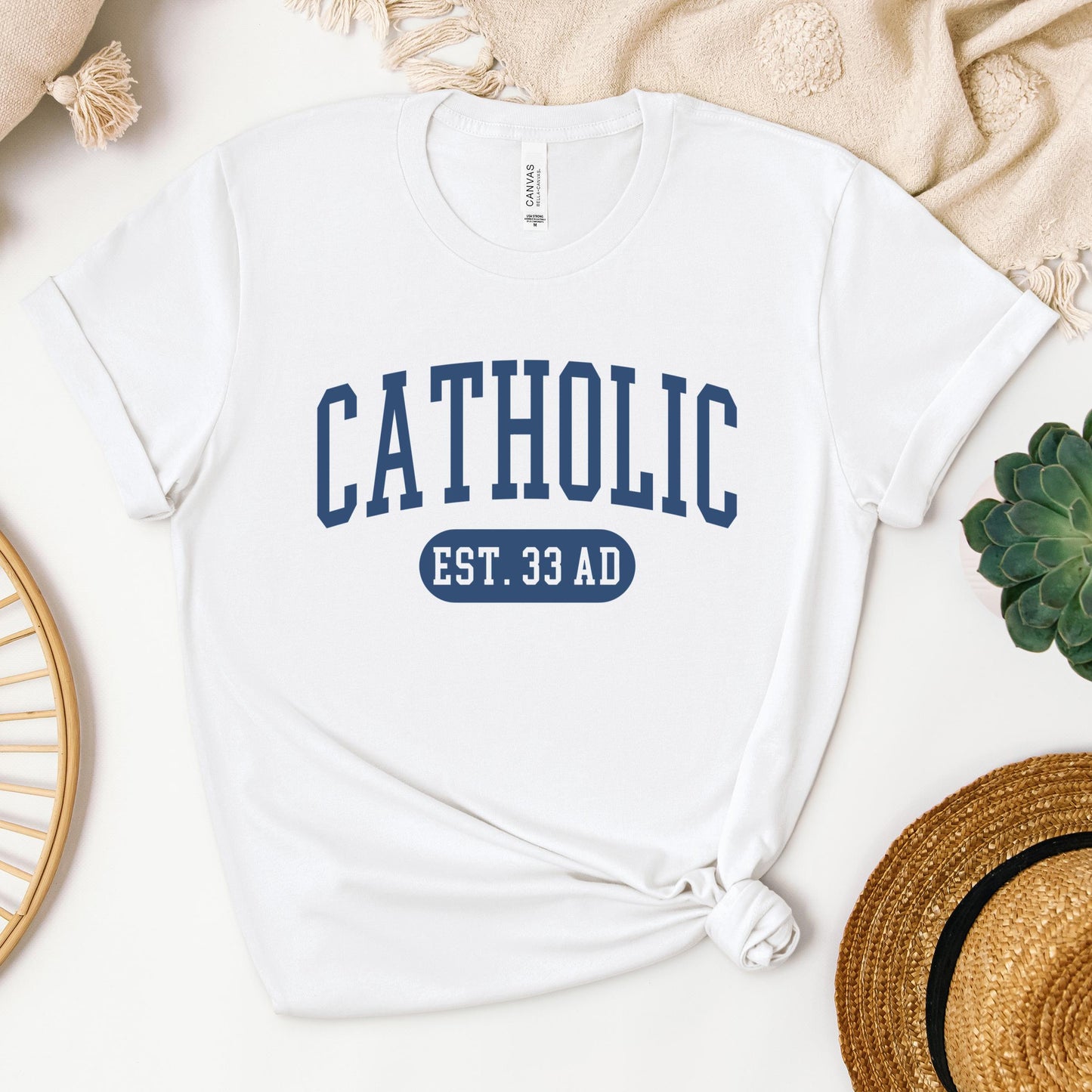Catholic EST.33 AD 01