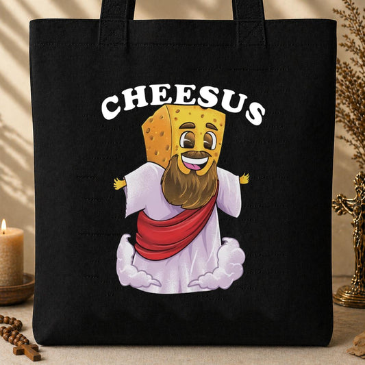 Cheesus Tote Bag