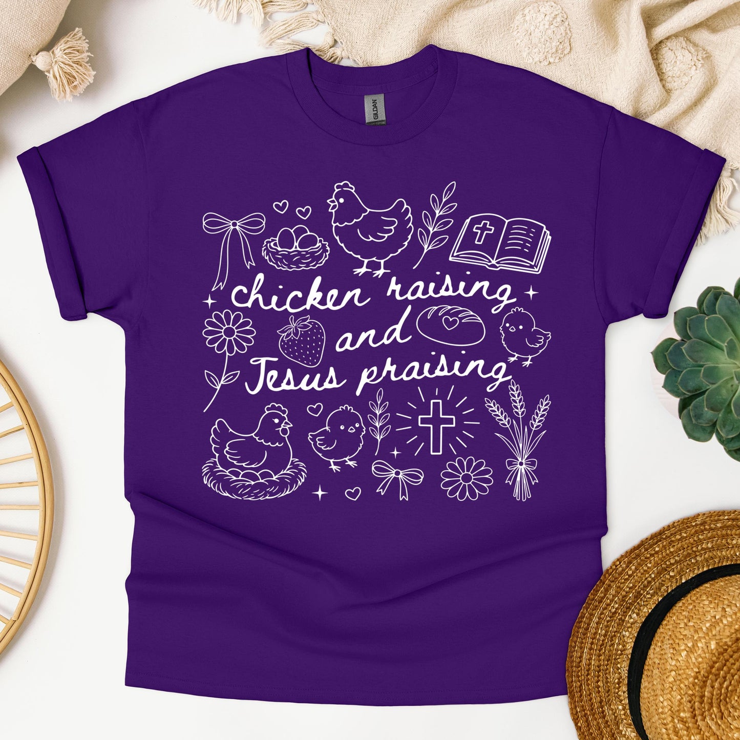 Chicken Raising And Jesus Praising 01