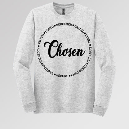 Chosen Valued Loved Redeemed Called Royal Set Apart Empowered Secure Faithful Accepted 01