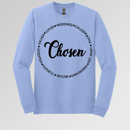 Chosen Valued Loved Redeemed Called Royal Set Apart Empowered Secure Faithful Accepted 01