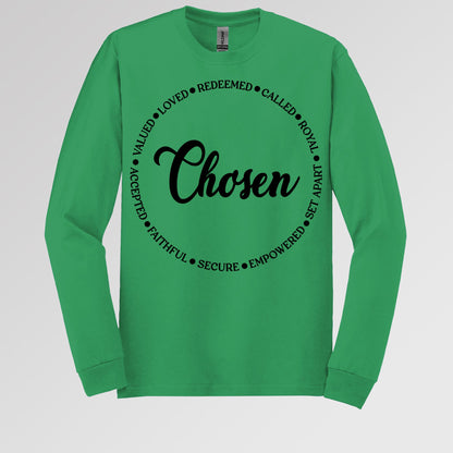 Chosen Valued Loved Redeemed Called Royal Set Apart Empowered Secure Faithful Accepted 01
