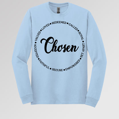 Chosen Valued Loved Redeemed Called Royal Set Apart Empowered Secure Faithful Accepted 01