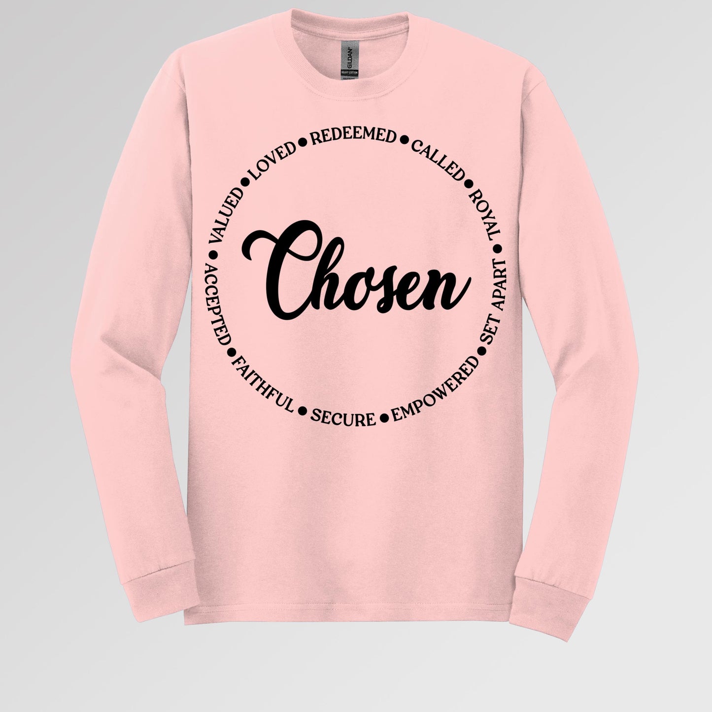 Chosen Valued Loved Redeemed Called Royal Set Apart Empowered Secure Faithful Accepted 01