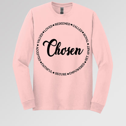 Chosen Valued Loved Redeemed Called Royal Set Apart Empowered Secure Faithful Accepted 01