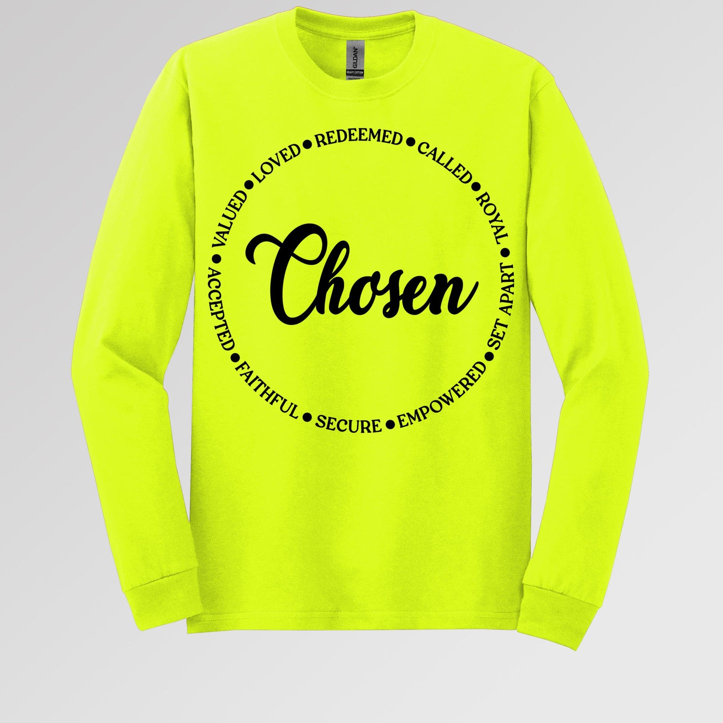 Chosen Valued Loved Redeemed Called Royal Set Apart Empowered Secure Faithful Accepted 01