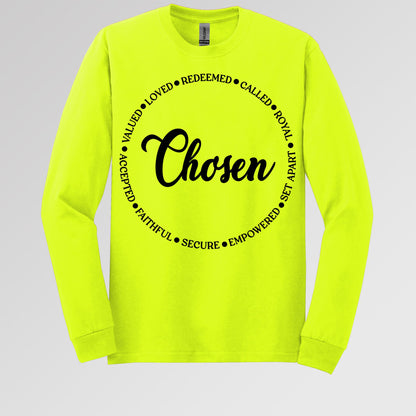 Chosen Valued Loved Redeemed Called Royal Set Apart Empowered Secure Faithful Accepted 01