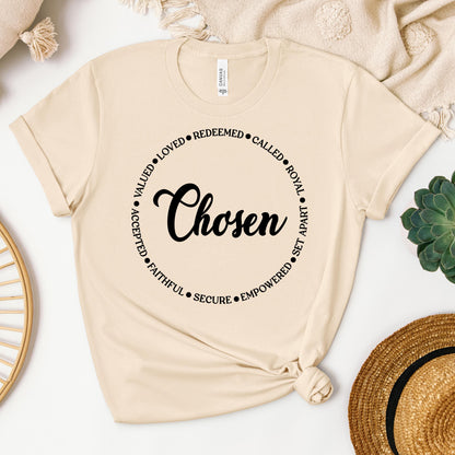 Chosen Valued Loved Redeemed Called Royal Set Apart Empowered Secure Faithful Accepted 01