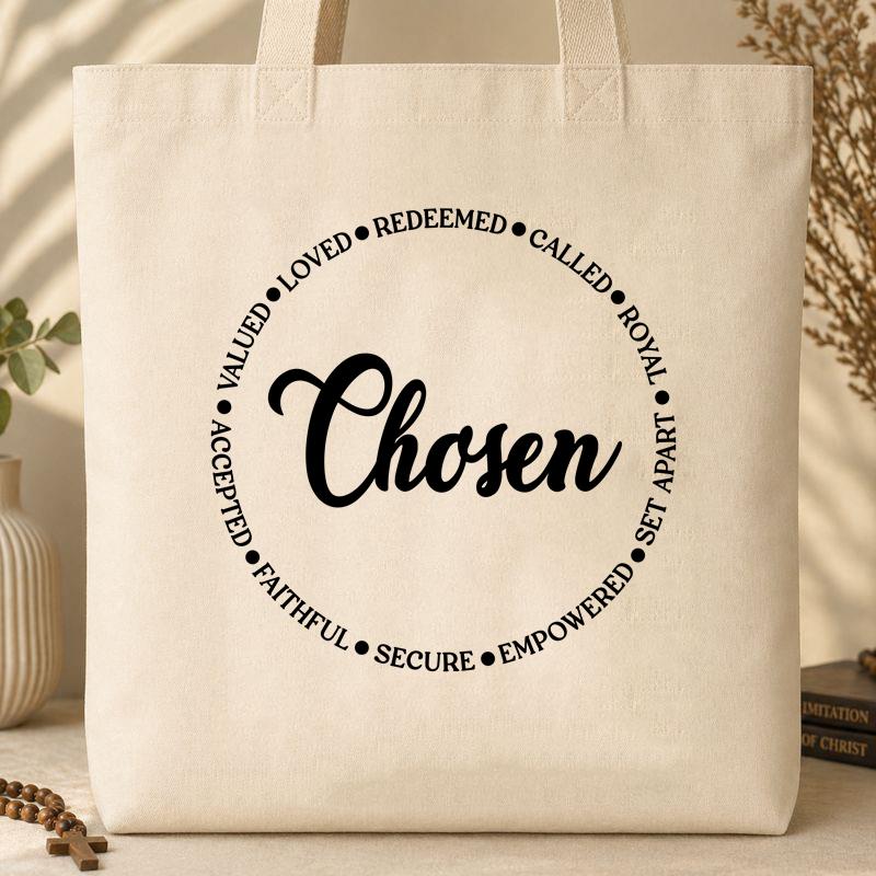 Chosen Valued Loved Redeemed Called Royal Set Apart Empowered Secure Faithful Accepted 01