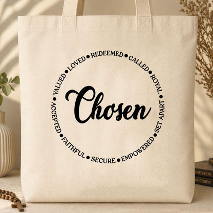 Chosen Valued Loved Redeemed Called Royal Set Apart Empowered Secure Faithful Accepted 01