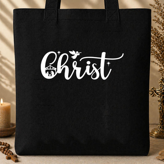 Christ Christmas Tote Bag