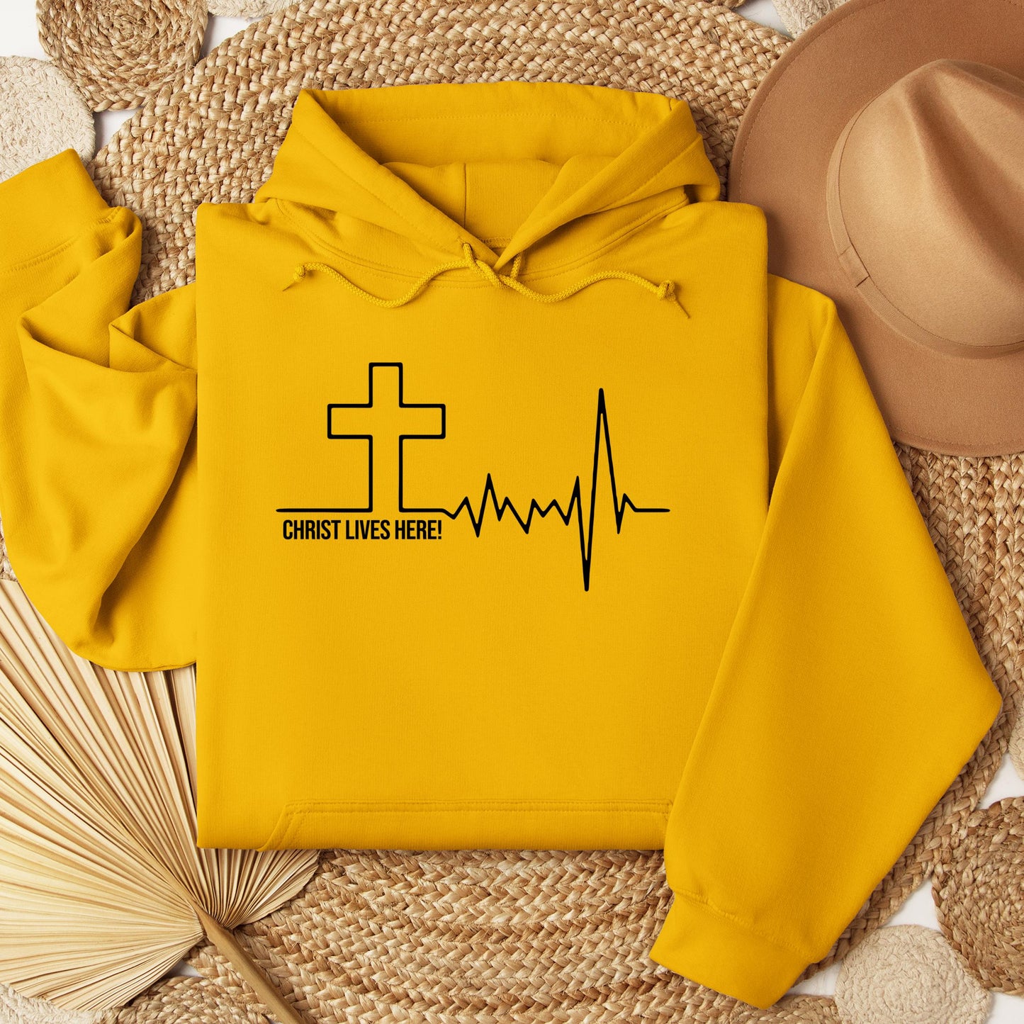 Christ Lives Here Heartbeat