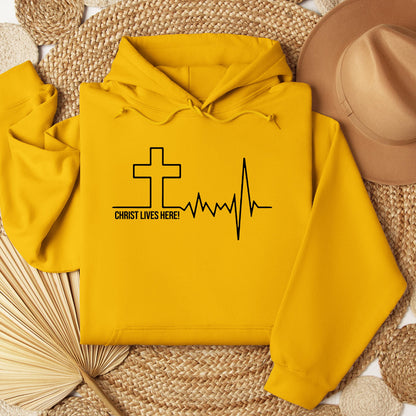 Christ Lives Here Heartbeat