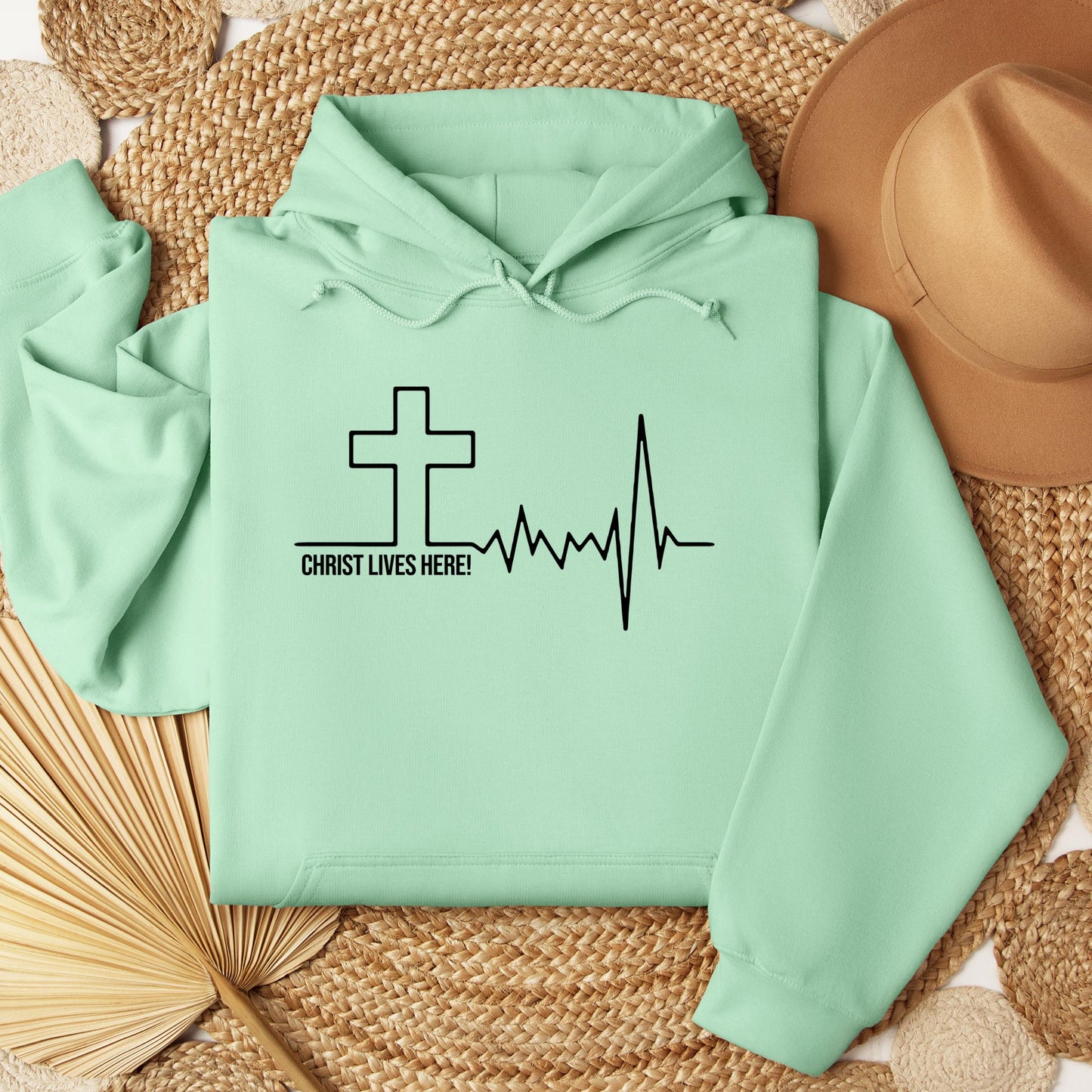 Christ Lives Here Heartbeat