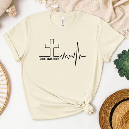 Christ Lives Here Heartbeat