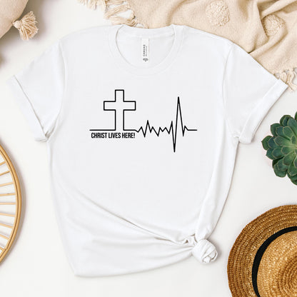 Christ Lives Here Heartbeat