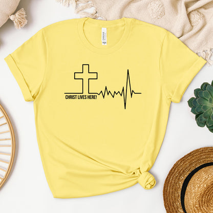 Christ Lives Here Heartbeat
