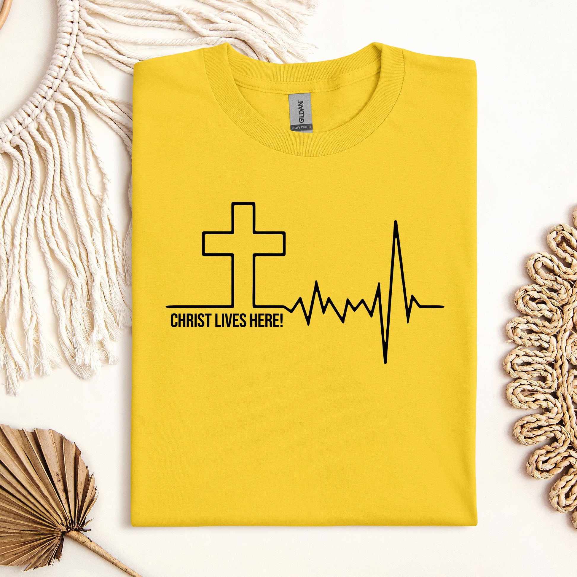 Christ Lives Here Heartbeat