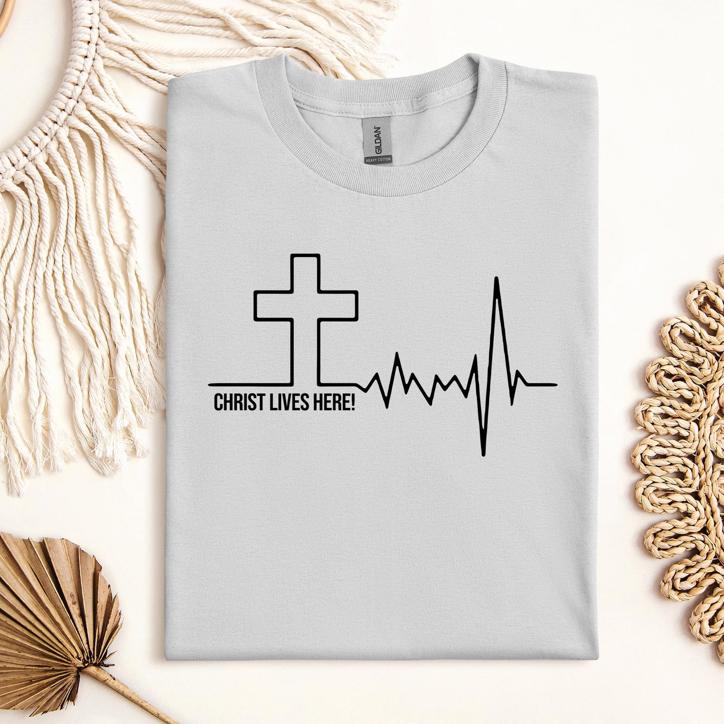 Christ Lives Here Heartbeat