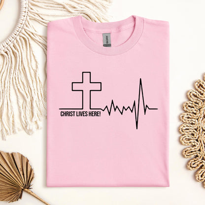 Christ Lives Here Heartbeat