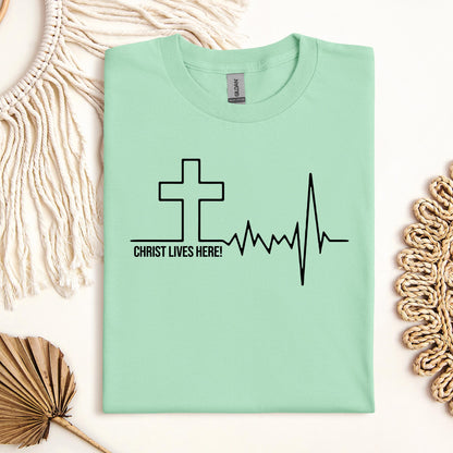 Christ Lives Here Heartbeat