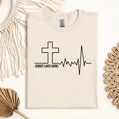 Christ Lives Here Heartbeat