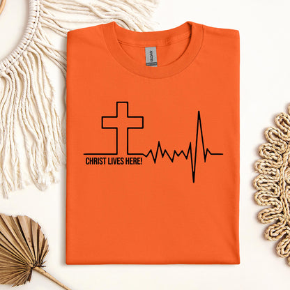 Christ Lives Here Heartbeat