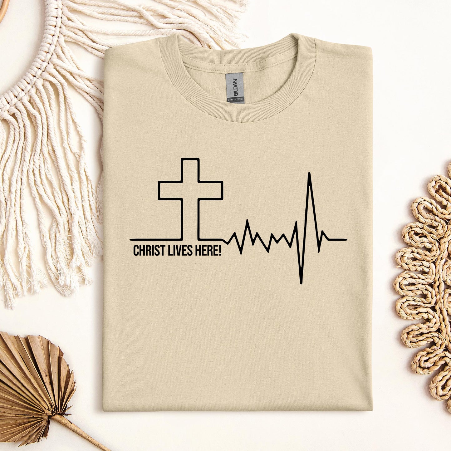 Christ Lives Here Heartbeat