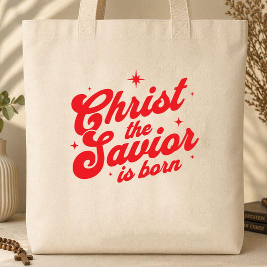 Christ The Savior Is Born 01 Tote Bag