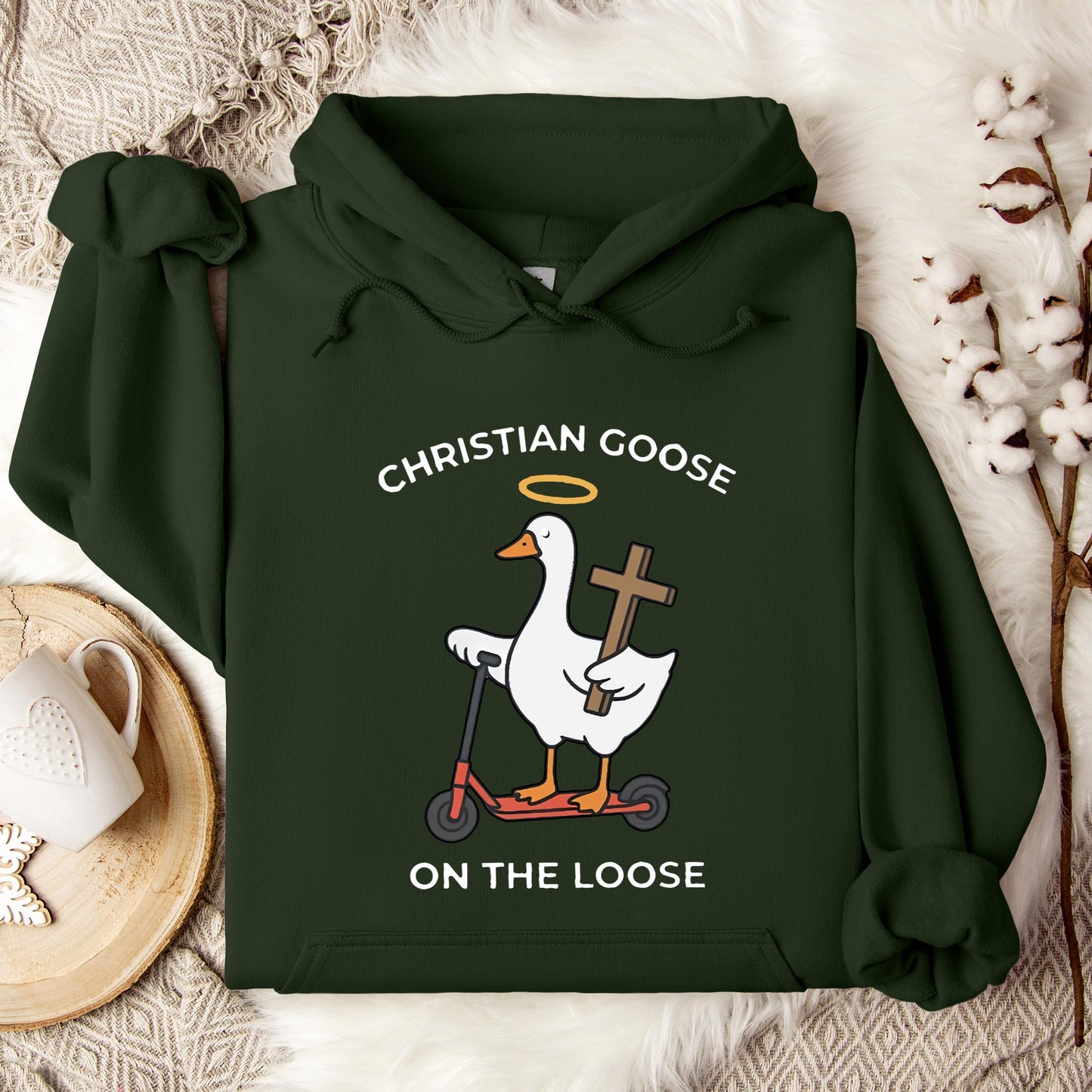 Christian Goose On The Loose Hoodie