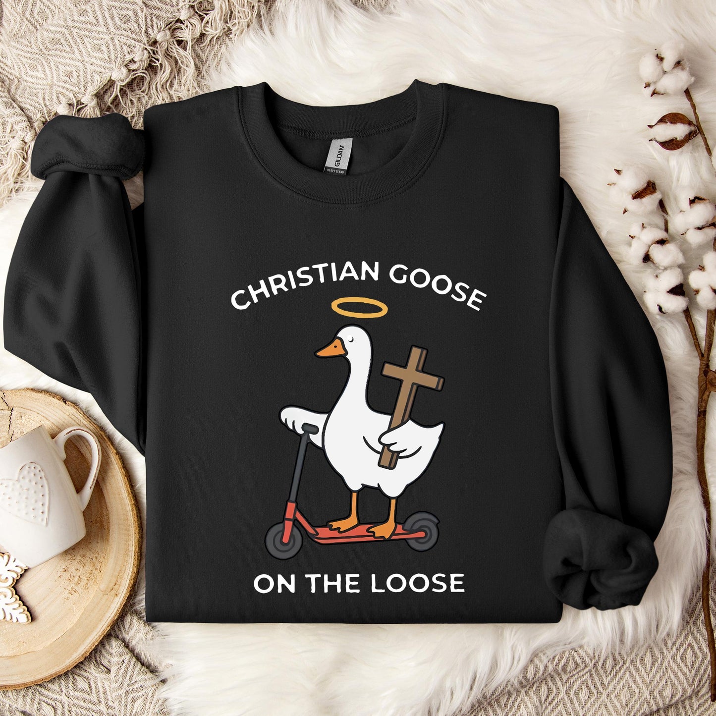 Christian Goose On The Loose Sweatshirt