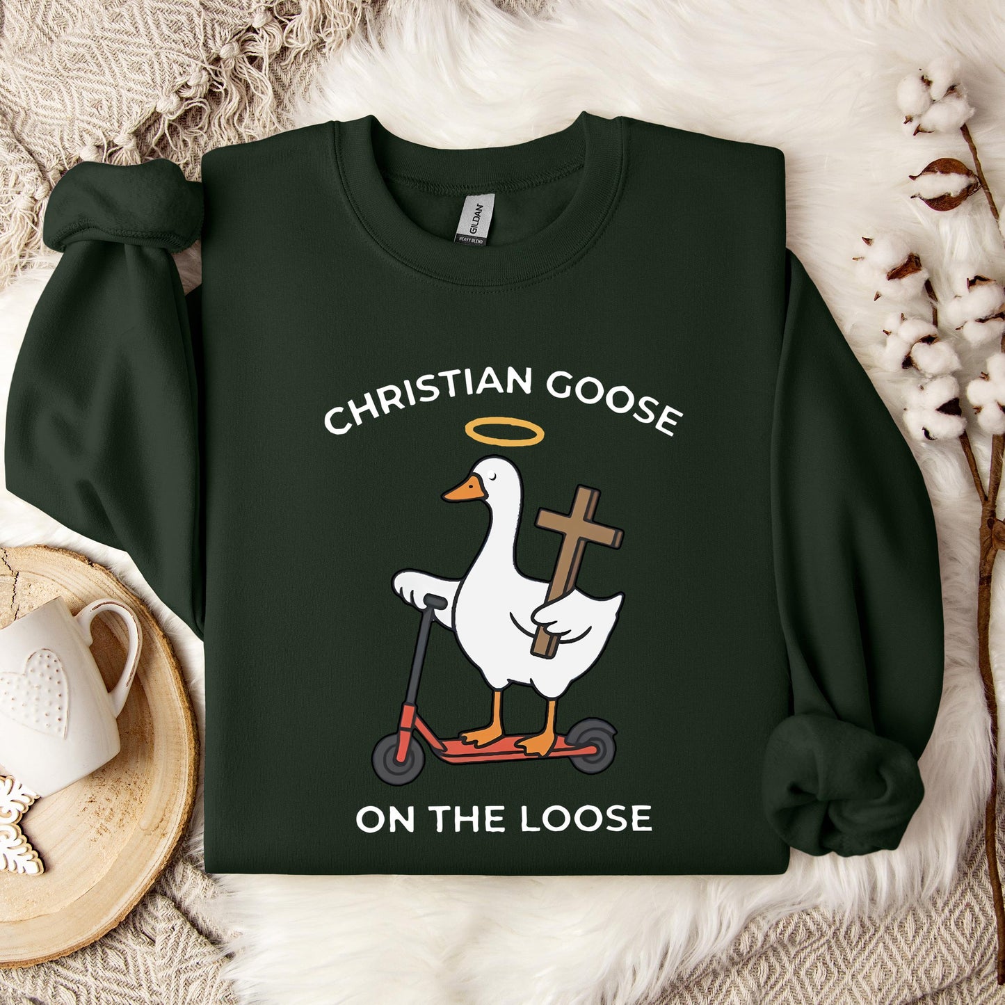 Christian Goose On The Loose Sweatshirt