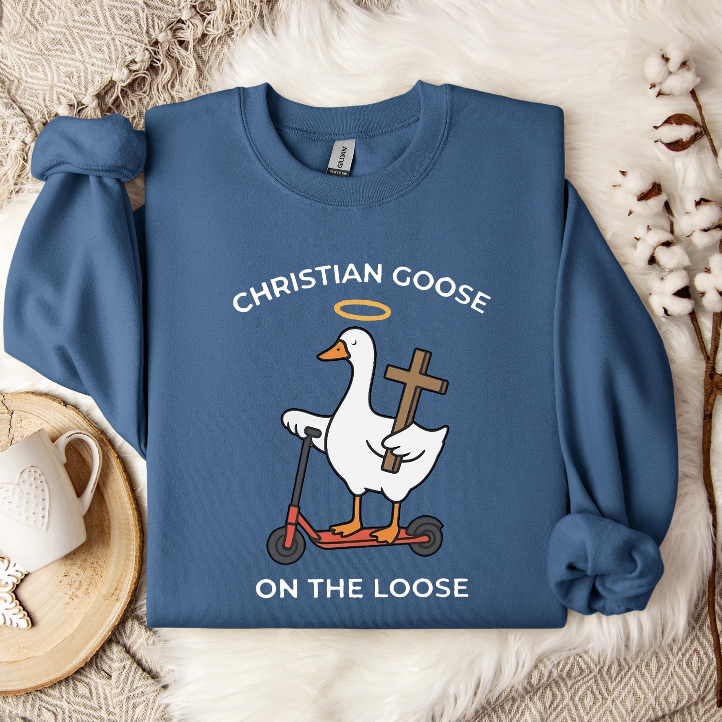Christian Goose On The Loose Sweatshirt