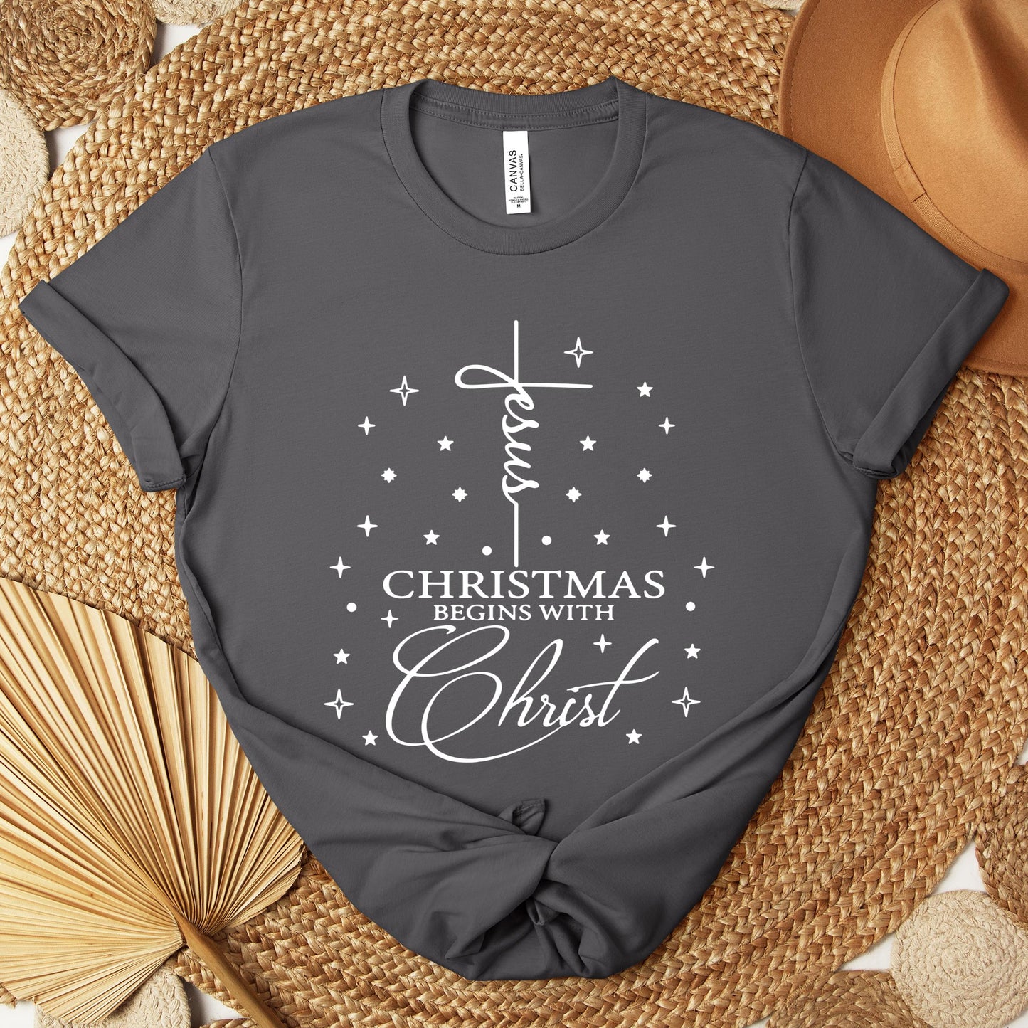 Christmas Begins With Christ 01 Premium T-shirt
