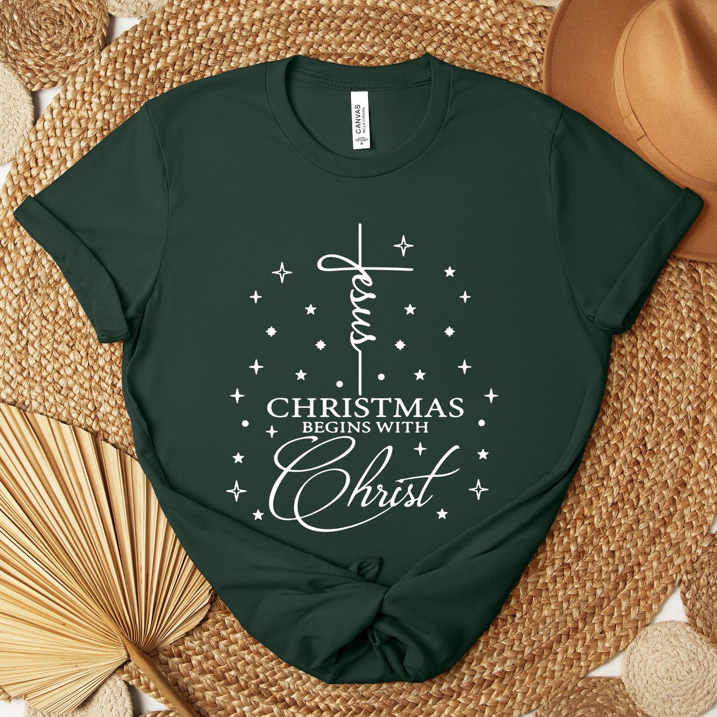 Christmas Begins With Christ 01 Premium T-shirt