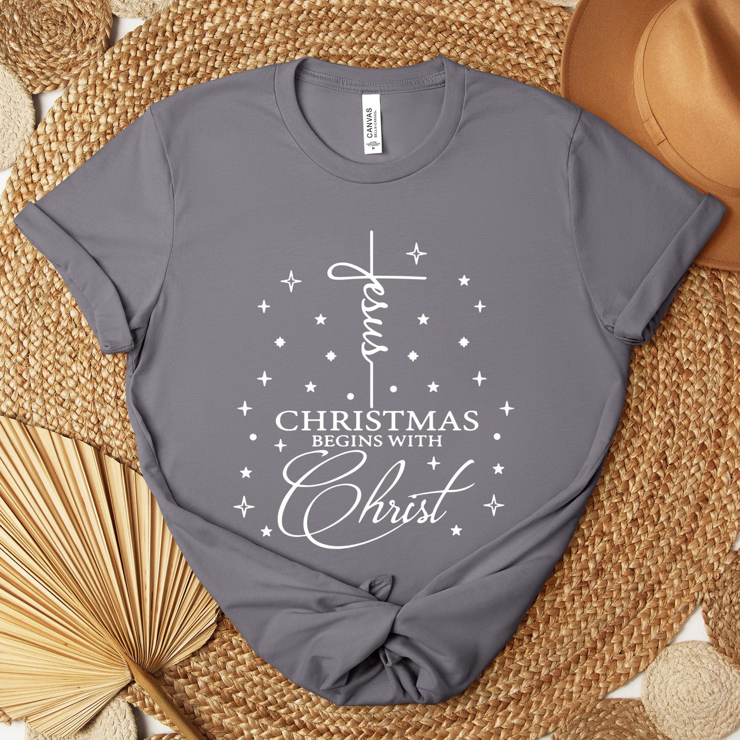 Christmas Begins With Christ 01 Premium T-shirt