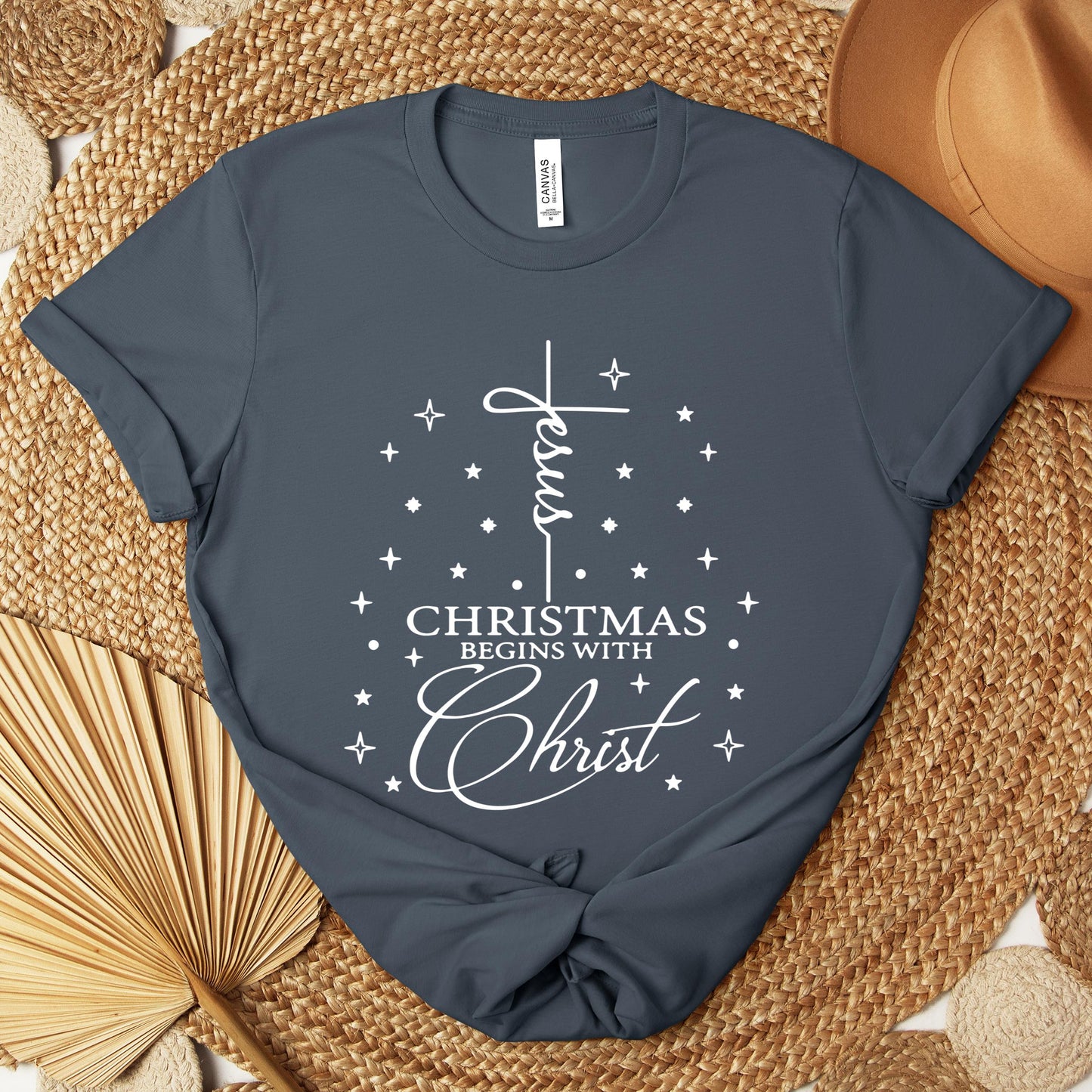 Christmas Begins With Christ 01 Premium T-shirt