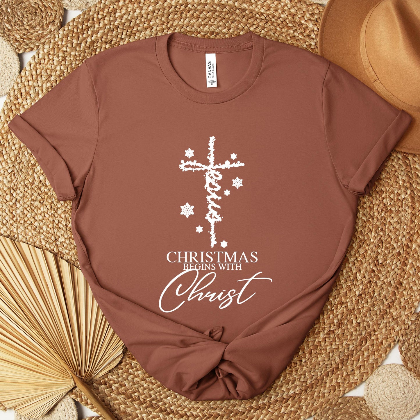Christmas Begins With Christ 04 Premium T-shirt