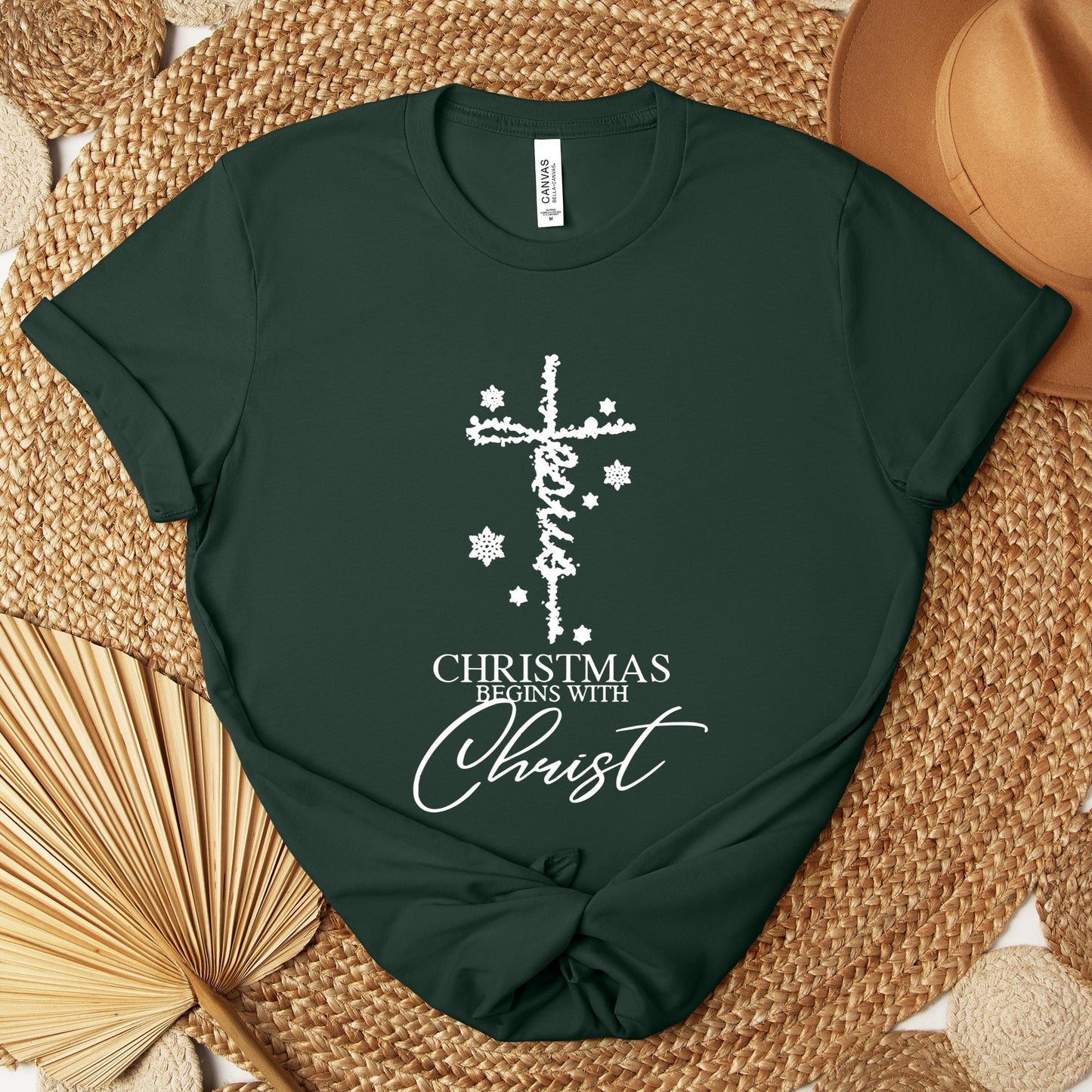 Christmas Begins With Christ 04 Premium T-shirt